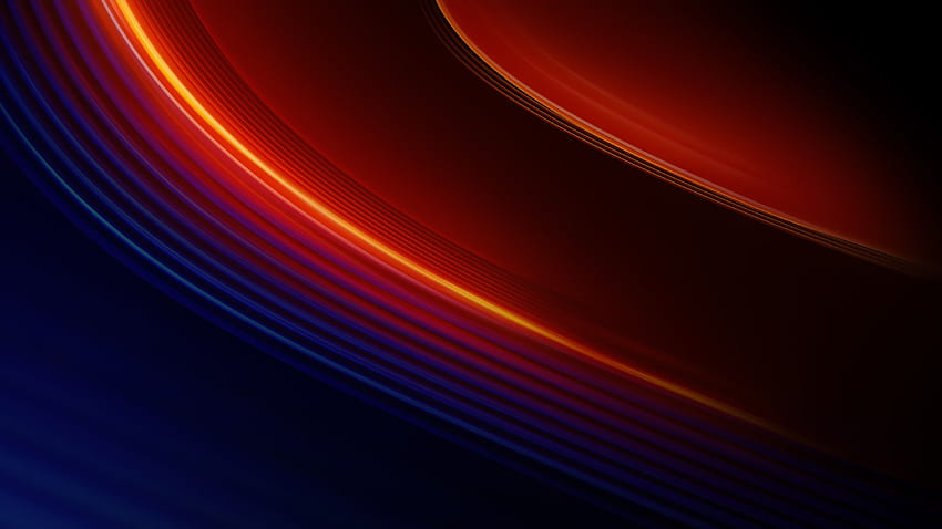 OnePlus 7T Pro McLaren, abstrak, gelap,, OS Wallpaper HD