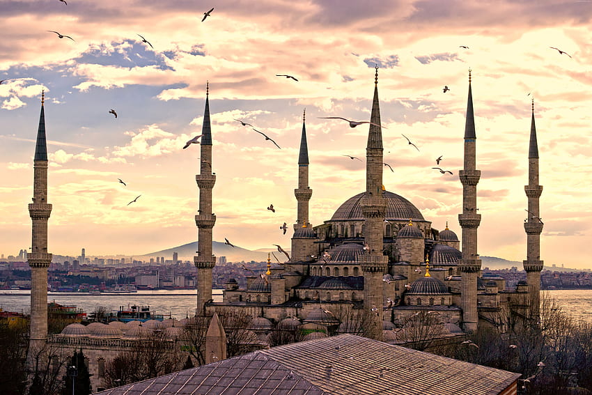 Sultan Ahmed Mosque, Istanbul, Turkey, Travel, Tourism HD wallpaper