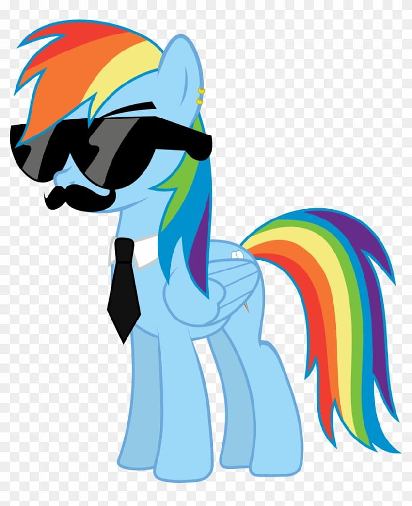 My Little Pony Rainbow Dash Swag - Mlp Rainbow Dash Swag - Transparent PNG Clipart, My Little Pony Kawaii HD 전화 배경 화면