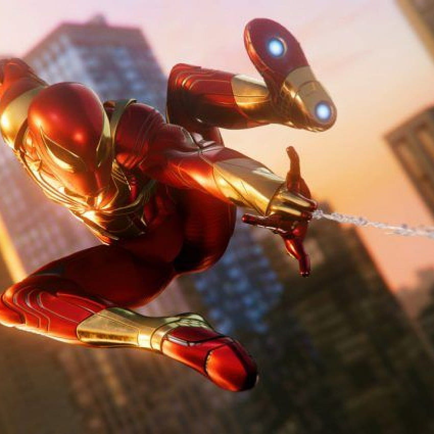 Marvel's Spider Man' Turf Wars DLC 출시일, 새로운 수트 확정, Iron Spider Suit HD 전화 배경 화면