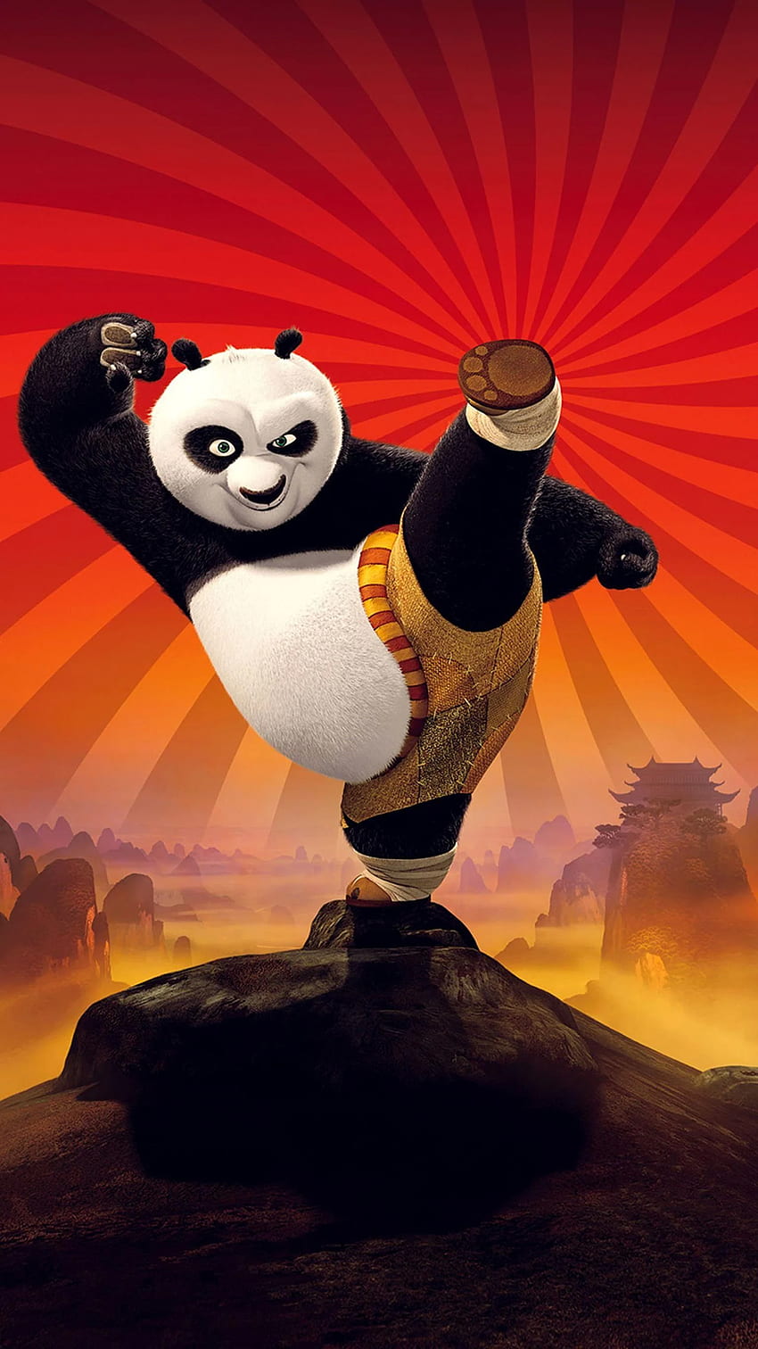 Kung Fu Panda Phone HD phone wallpaper