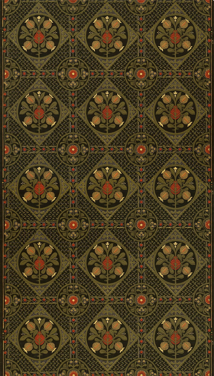 Gilt Square Aesthetic Tile - Antique Remnant - Bolling HD phone wallpaper