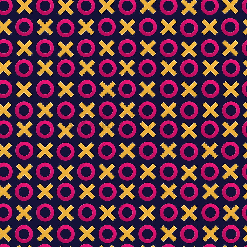 Tic tac toe pattern background Vector - 1242337, Tic Tac Toy wallpaper ponsel HD