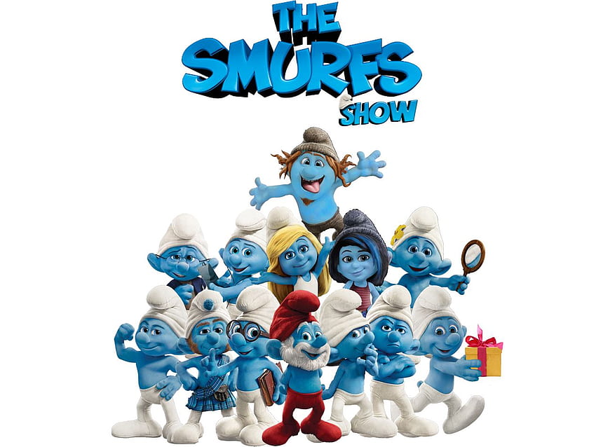 Hq The Smurfs - Smurfs Group - & Background HD wallpaper