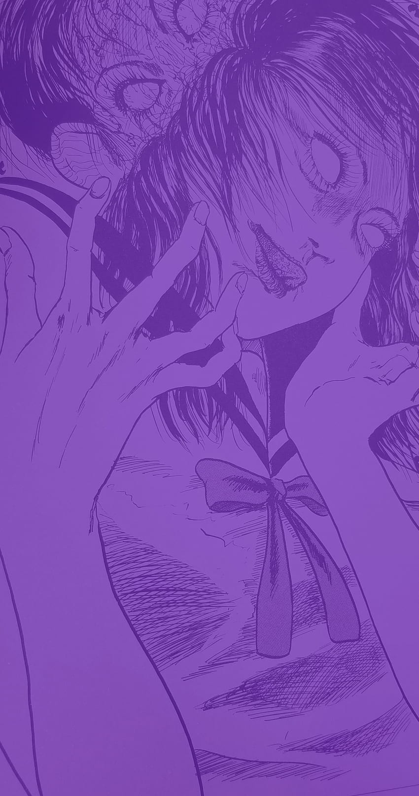 Junji Ito, Horror, Junjiito, Manga HD-Handy-Hintergrundbild
