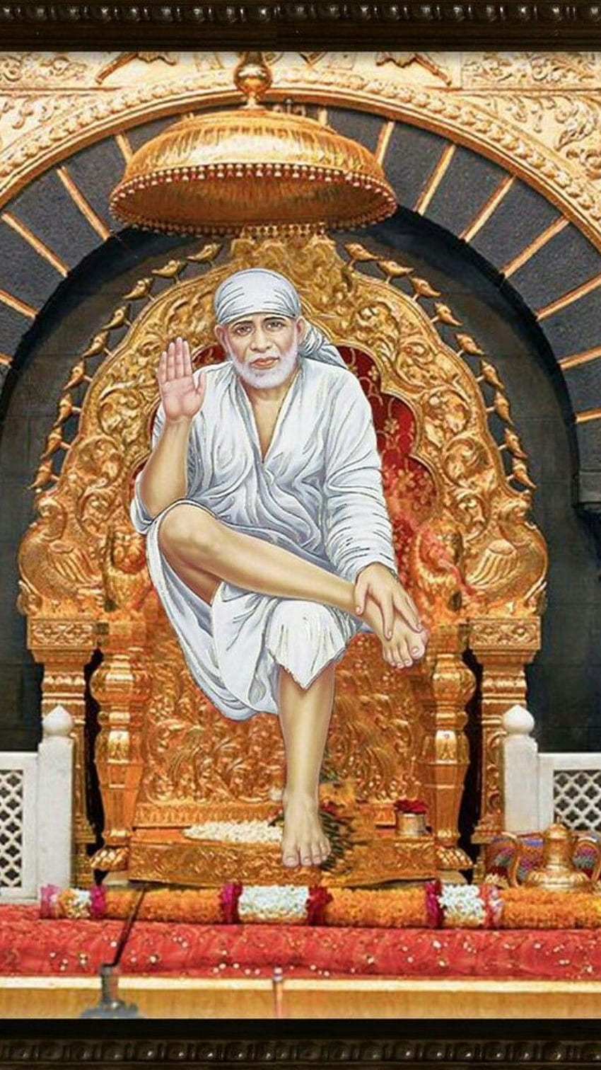 Over 999 Stunning Images Of Sai Baba A Breathtaking Collection Of Sai   Desktop   Sai Baba Live Beautiful Temple Background 