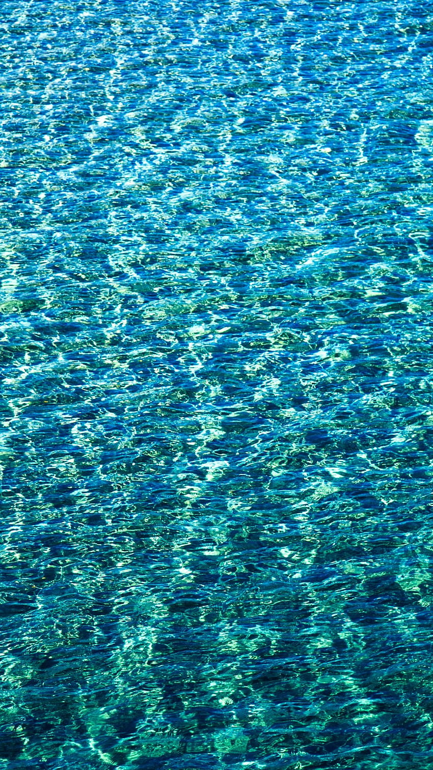 น้ำ ทะเล ระลอกคลื่น iPhone - น้ำสีฟ้าครามเข้ม วอลล์เปเปอร์โทรศัพท์ HD