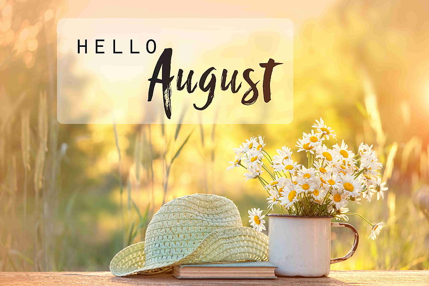 Довиждане, юли, здравей, август и цитати - Инструменти за управление на времето от Axnent Довиждане, юли, здравей, август и цитати HD тапет