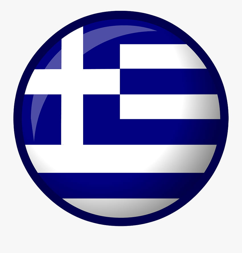 Clip Art Of Greece Flag - Greek Flag Circle Png, Transparent Clipart, Greek Symbols HD phone wallpaper