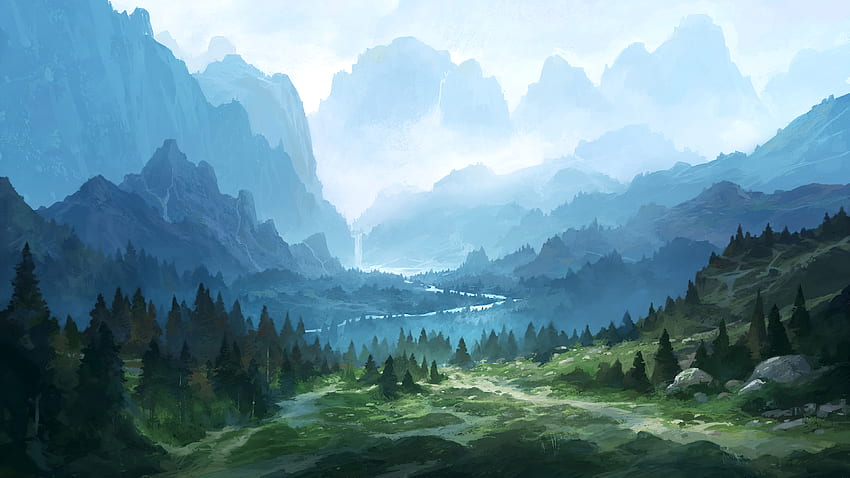 Fantasy Landscape Wallpapers HD - PixelsTalk.Net