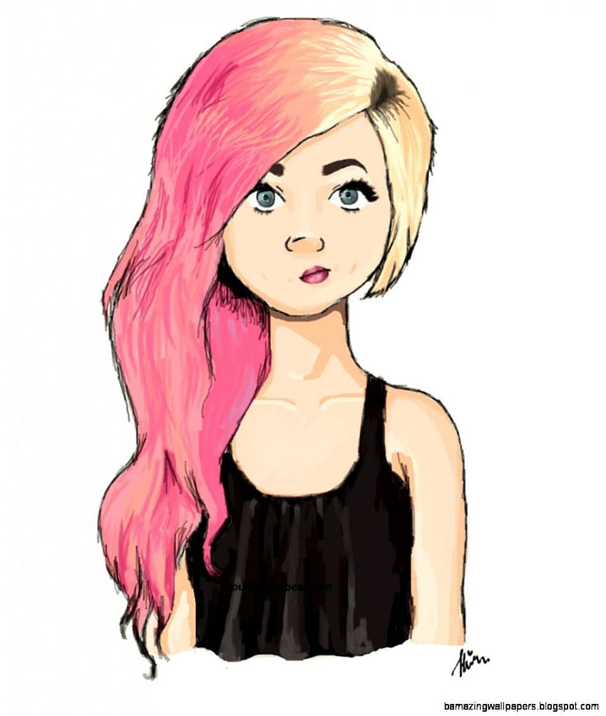 Tumblr การวาดสาว ที่ดีที่สุดของสาววาด Tumblr, สาววาด Instagram วอลล์เปเปอร์โทรศัพท์ HD
