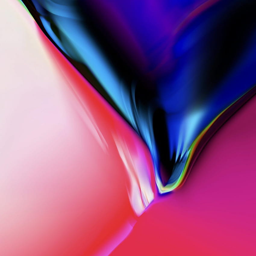iPhone X - (2018년 업데이트), 핑크 다이내믹 HD 전화 배경 화면