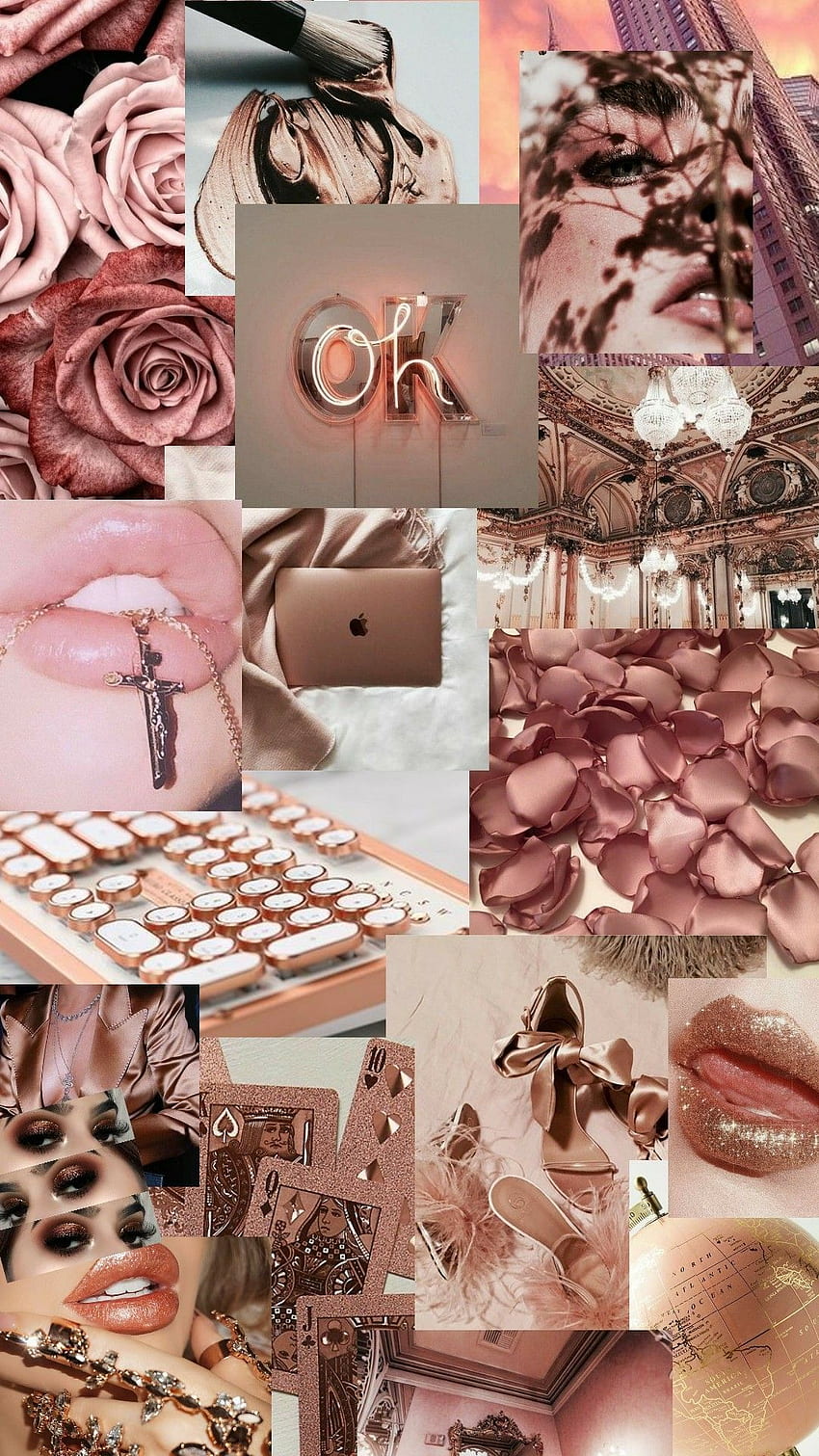 25 Best Rose Gold Wallpapers For iPhone Free Download