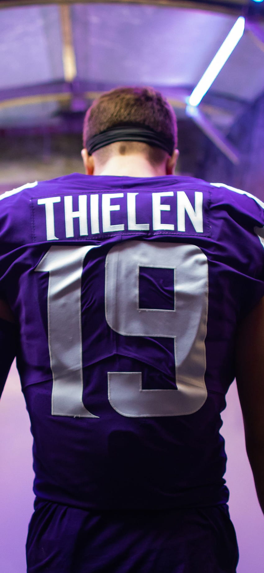 Móvil - Sitio web oficial de los Minnesota Vikings, Adam Thielen fondo de pantalla del teléfono