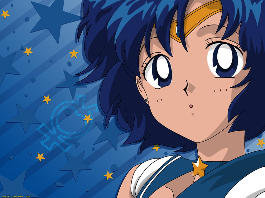 Sailor Mercury, anime, ami, sailor moon, manga, amy fondo de pantalla