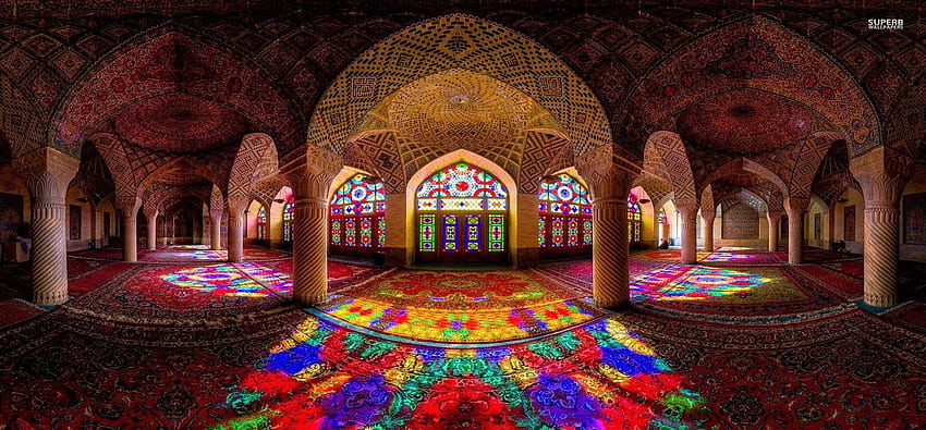 Rzuć okiem na hipnotyzujące projekty irańskich meczetów — 1, Iranian Tapeta HD