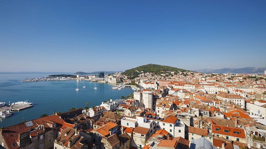 Spalato è la seconda città più grande della Croazia e la città più grande Sfondo HD