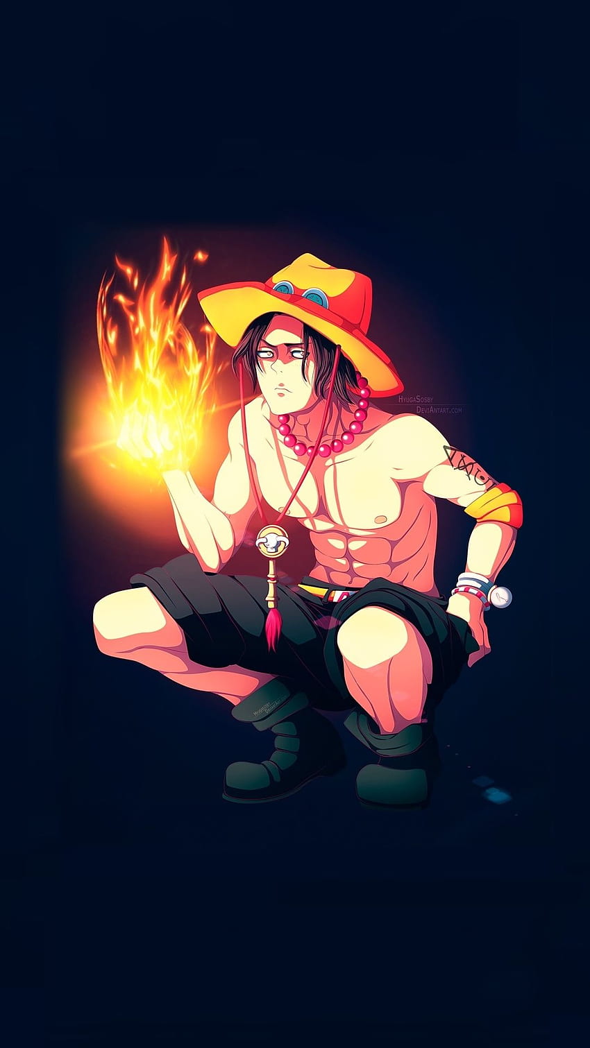 Fire Fist Ace Portgas D One Piece Live Wallpaper  MoeWalls