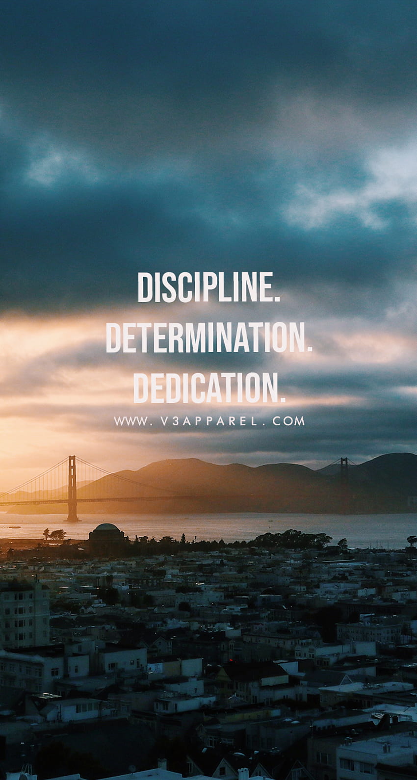 Discipline. Determination. Dedication. this wallpap. Fitness motivation , Motivational quotes for athletes, Fitness motivation quotes funny, Self Discipline HD phone wallpaper