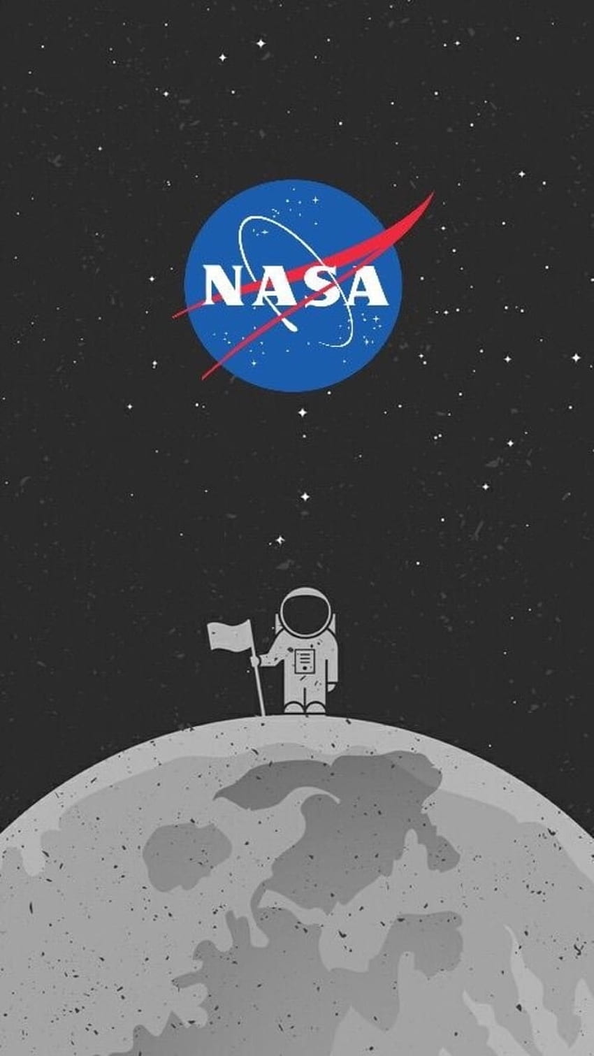 sevimli hakkında, NASA Logosu HD telefon duvar kağıdı