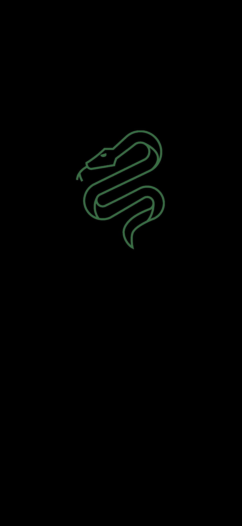 Made this minimalistic Slytherin, Cool Slytherin HD phone wallpaper