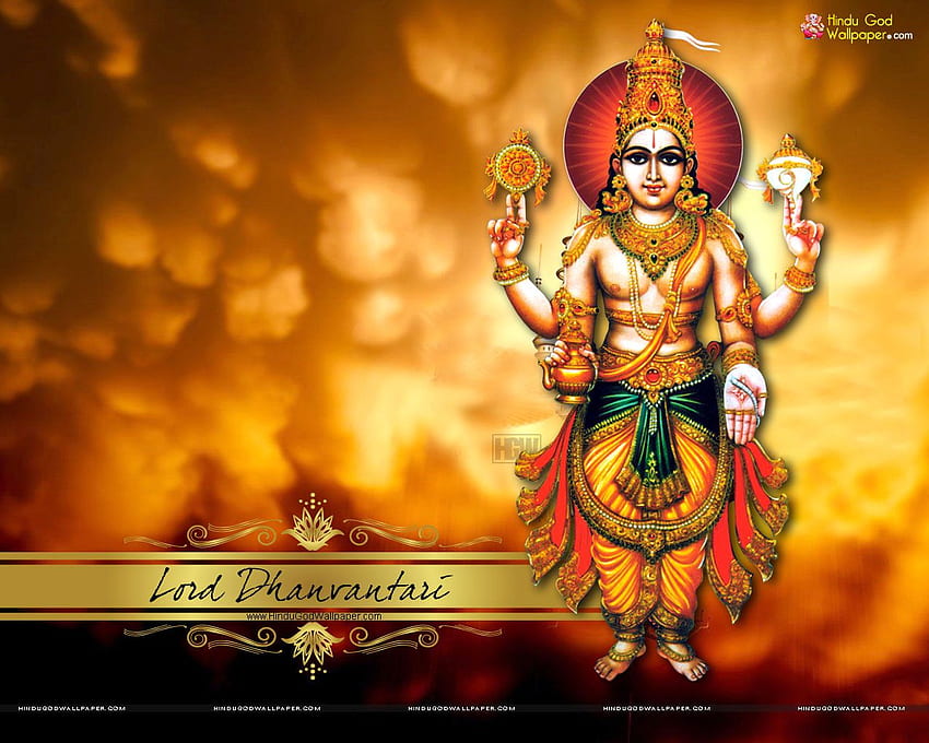 Hindu God Cover - Dhanvantari - - teahub.io, Hindu HD wallpaper