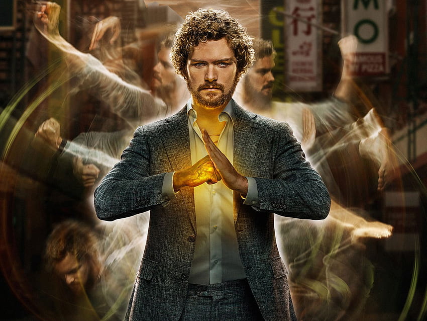 Iron Fist and Background, Iron Fist Marvel HD wallpaper
