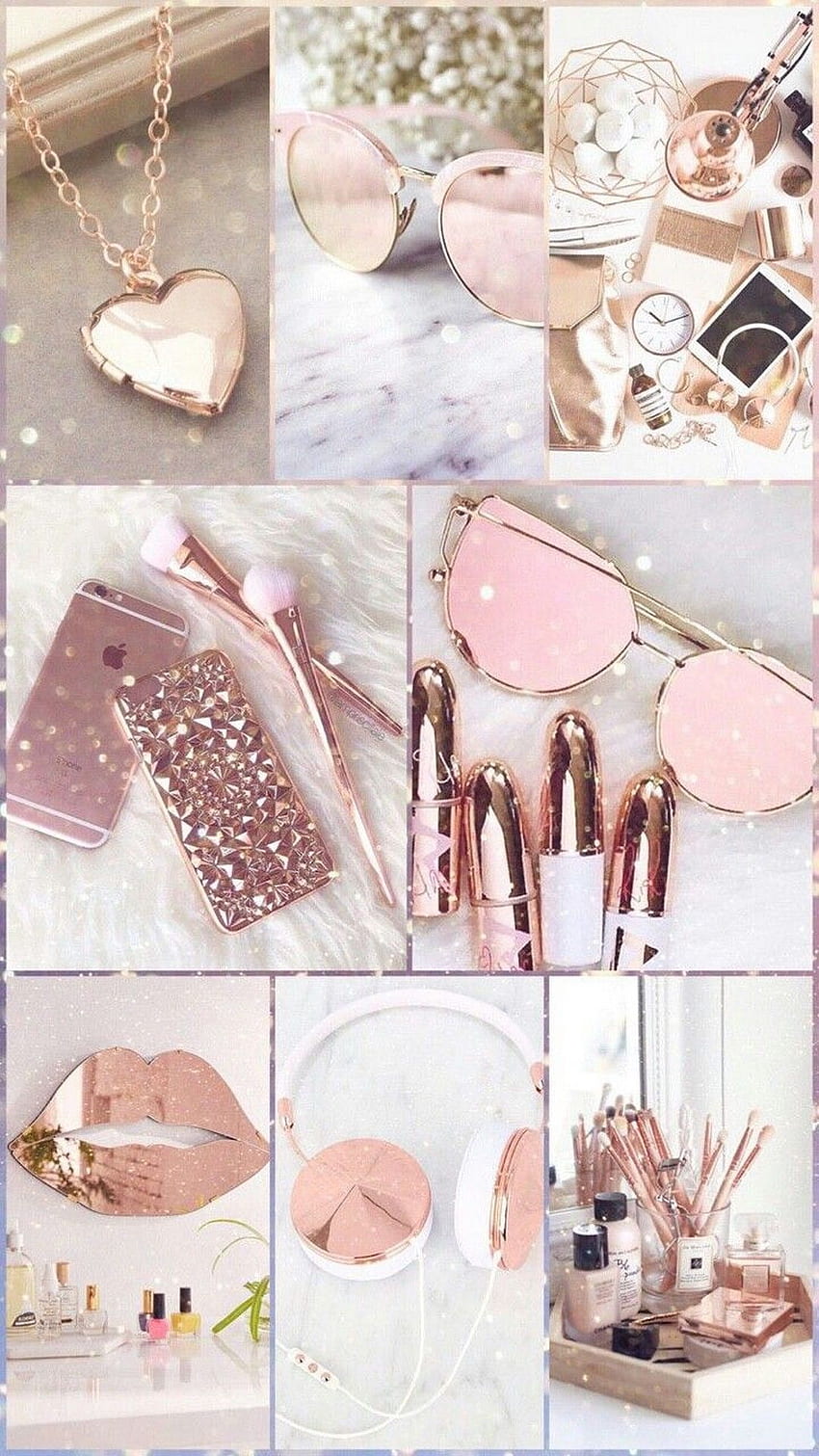 Rose Gold Cute Background For iPhone, Rose Gold Aesthetic HD phone wallpaper  | Pxfuel
