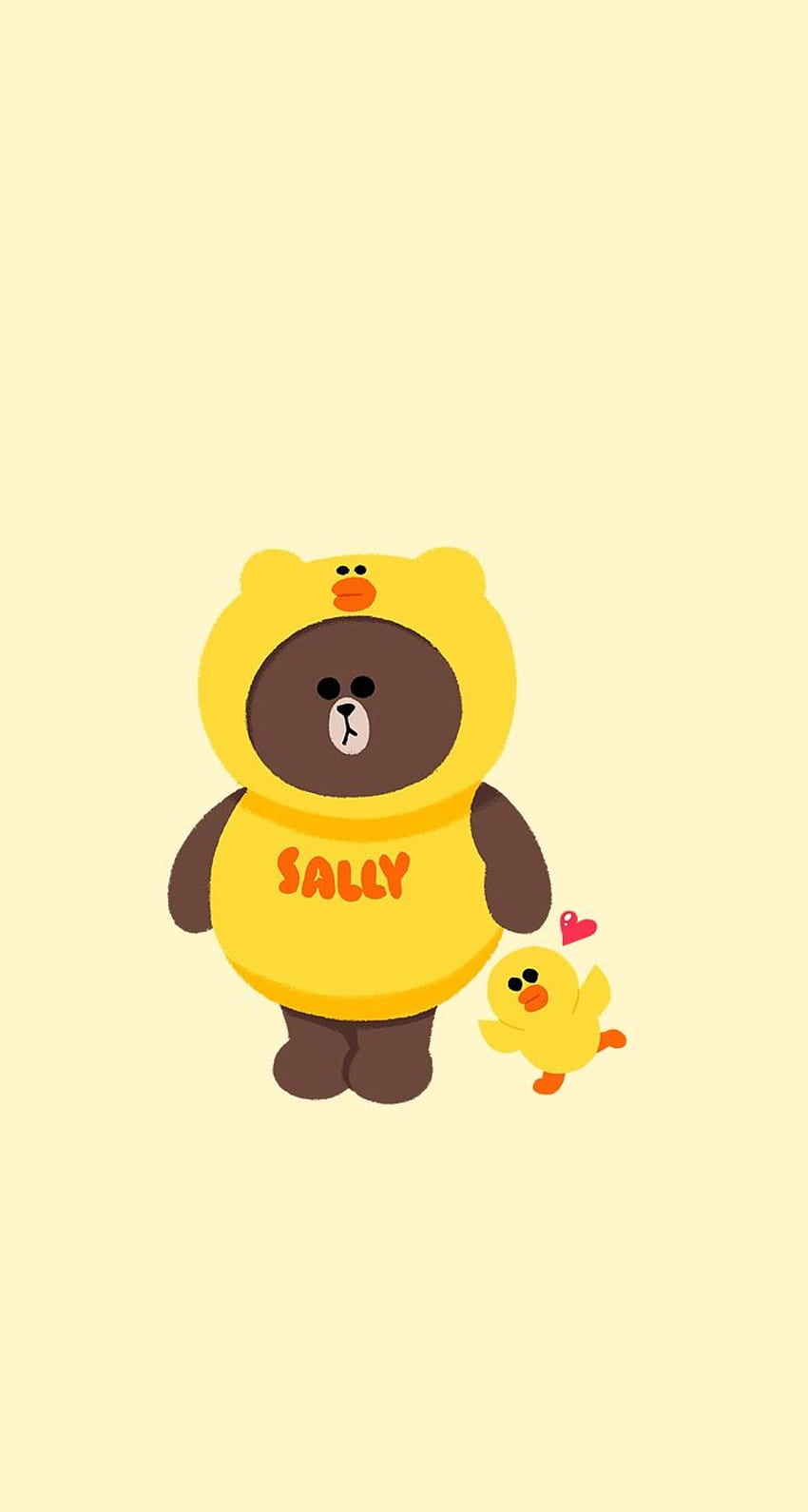 yaoyao Tsai ทางไลน์ ไลน์เฟรนด์หมี หมีเท็ดดี้ ไลน์เฟรนด์แซลลี่ วอลล์เปเปอร์โทรศัพท์ HD