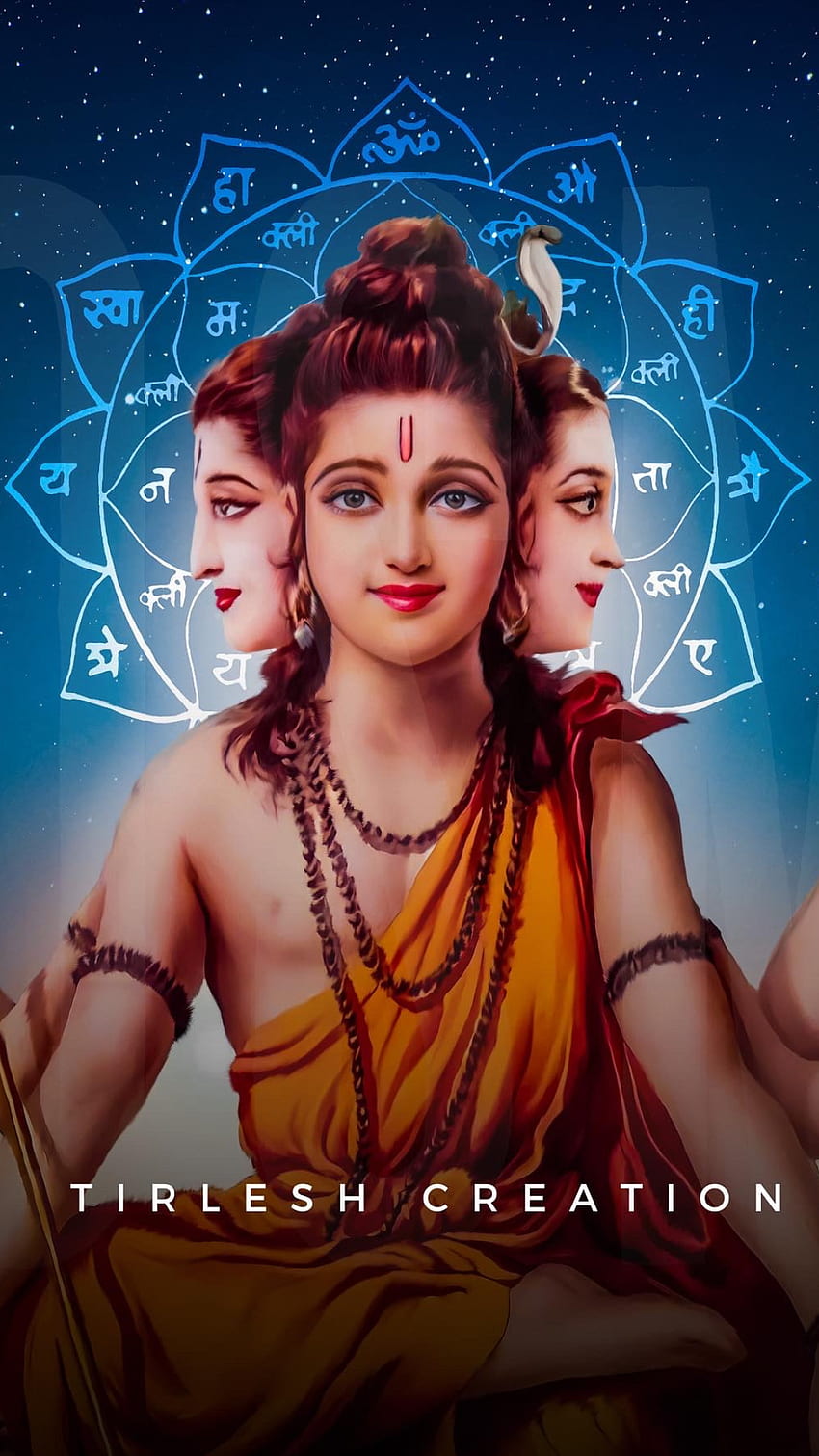 dattatreya, hinduismus, maharastra, tirlesh, hindu, aghori, shiva, indischer gott, mahadev, schöpfung HD-Handy-Hintergrundbild