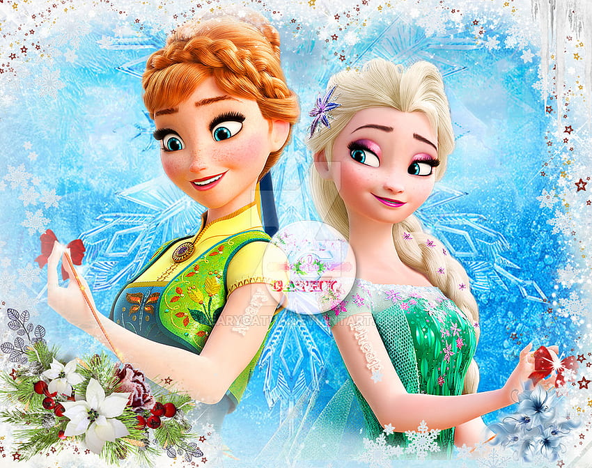Frozen Fever Anna And Elsa And - - HD wallpaper