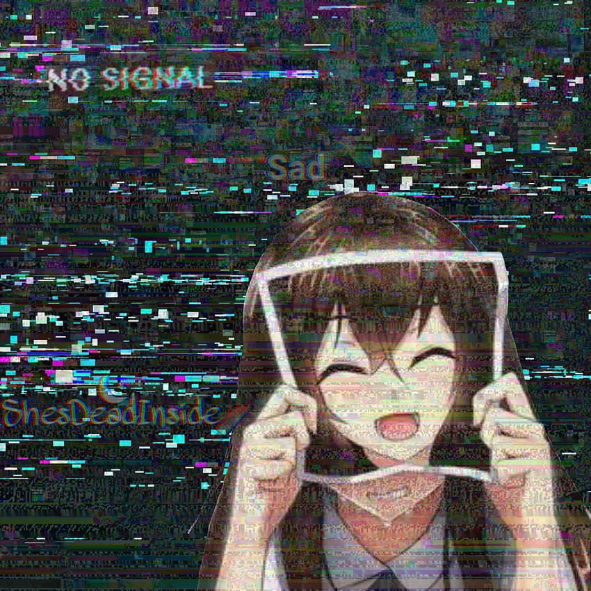Anime Girl Fake Smile , Fake Smile Anime HD phone wallpaper