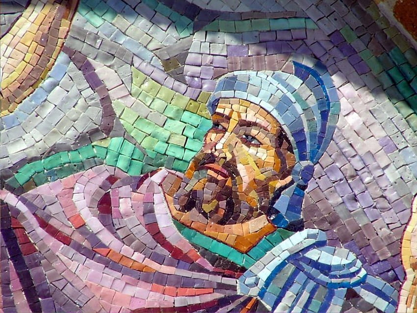 Mosaico...., sim, em, roma, quando papel de parede HD
