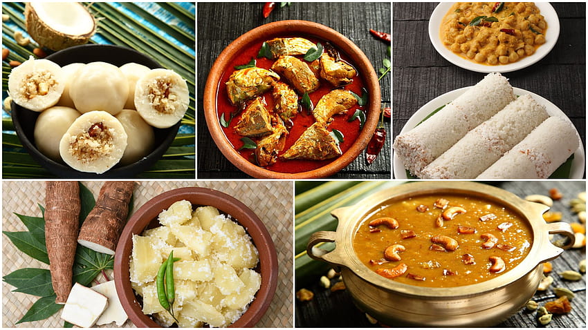 케랄라 책임관광사절단에서 민족 요리를 경험하세요. 케랄라 관광, 케랄라 음식 HD 월페이퍼