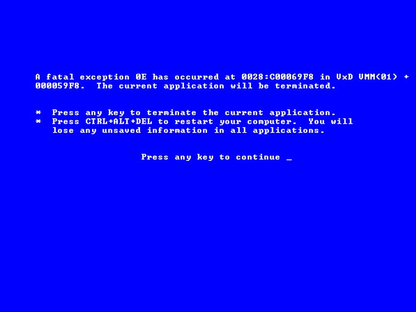 Blue Screen Of Death [] for your , Mobile & Tablet. Explore Blue Screen . Bsod , Blue Screen Error , Windows Blue Screen HD wallpaper
