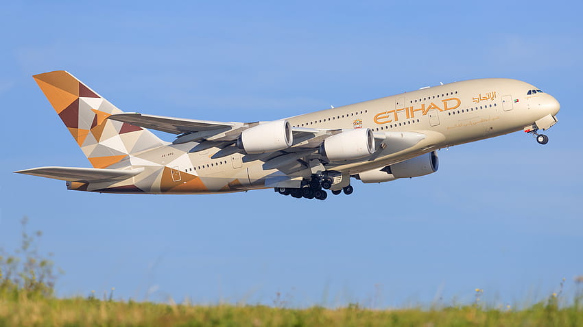 Etihad Airways: First Major Airline To Fly Plastic HD wallpaper