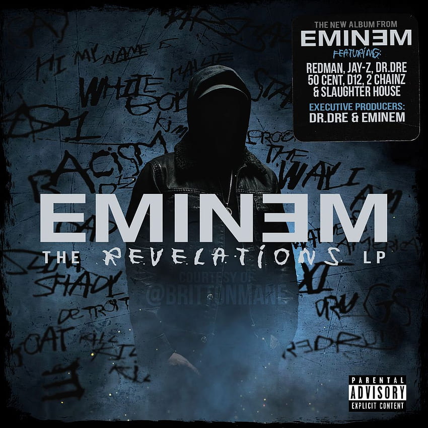 Eminem The Revelations Lp Cover art by IG. Eminem, Eminem albums