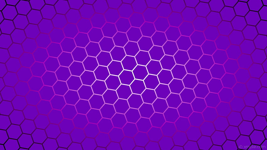 Violet, Purple Hexagon HD wallpaper