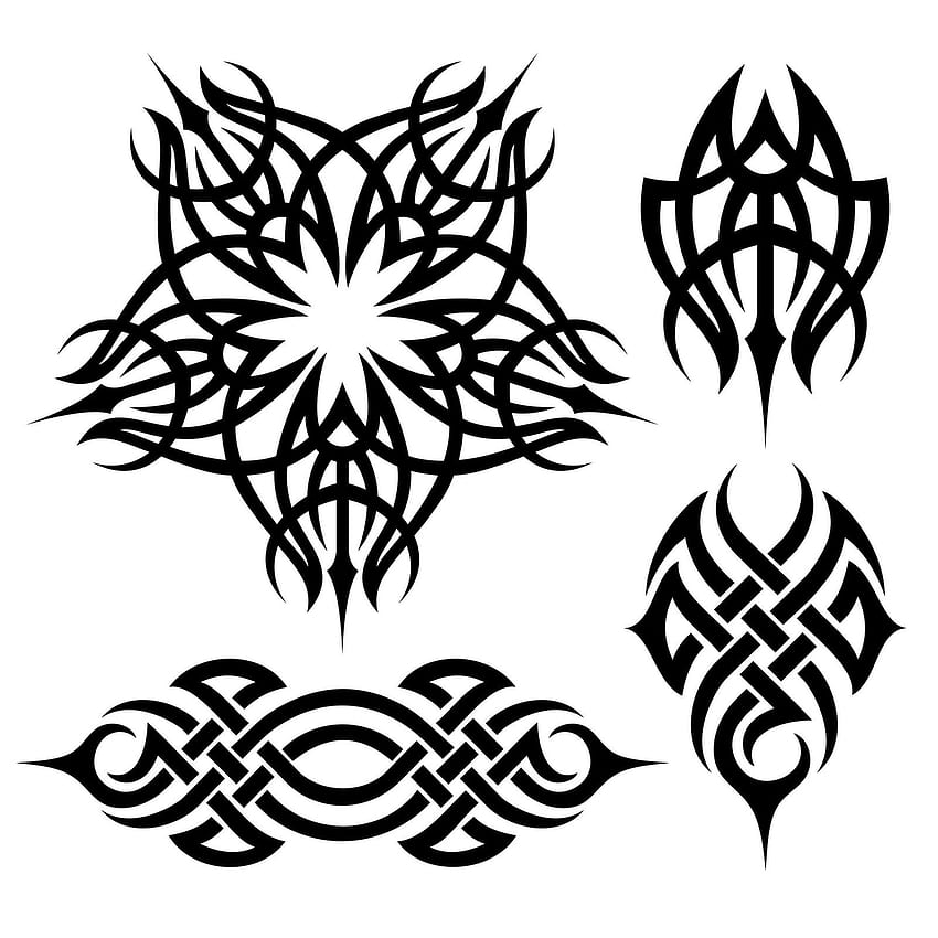 Mythosaur Tribal Tattoo Versions 1 and 2 by CreativeDyslexic on DeviantArt