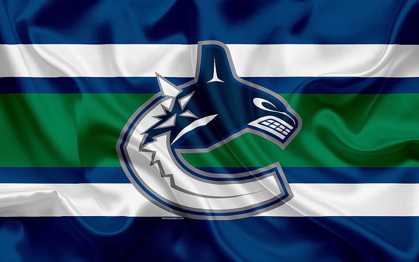 Vancouver Canucks, hockey club, NHL, emblem, logo, National Hockey League, hockey, Vancouver, British Columbia, Canada, Pacific Division, Western Conference for with resolution . High Quality HD wallpaper