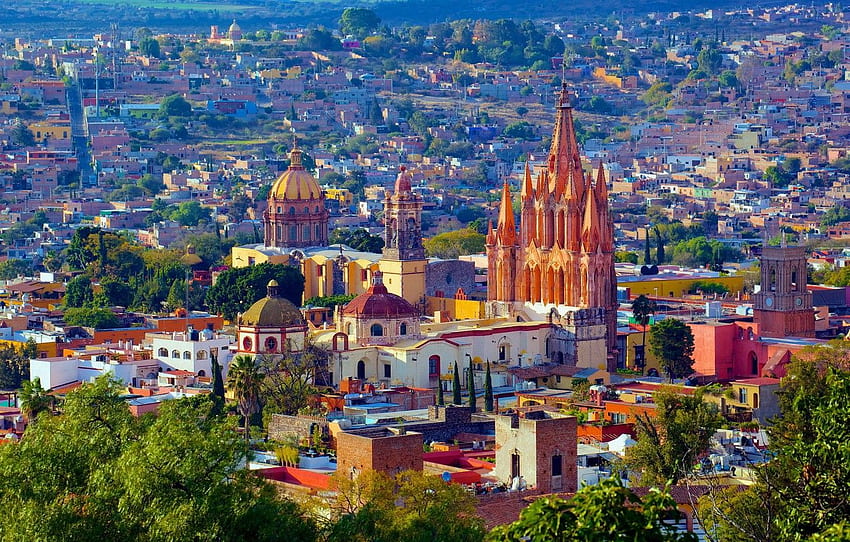 die Stadt, , Heimat, Mexiko, San Miguel de, San Miguel De Allende HD-Hintergrundbild