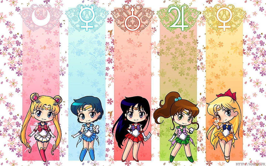 Sailor Moon, Sailor Moon Pattern HD wallpaper
