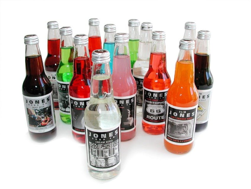 Botol Jones, botol, jones, soda,, acak Wallpaper HD