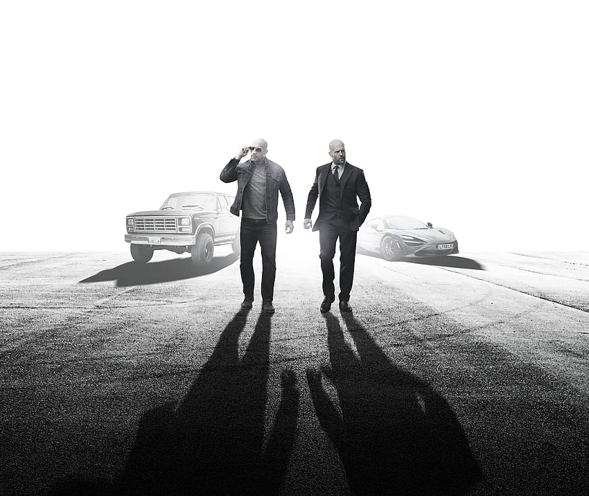 Fast & Furious Presents: Hobbs & Shaw、ドウェイン・ジョンソン、ジェイソン・ステイサム 高画質の壁紙