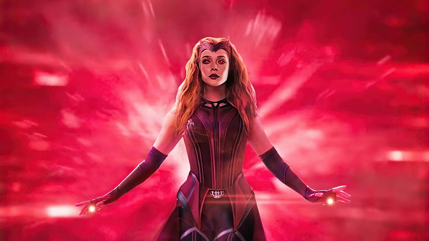 Лаптоп Scarlet Witch , The Scarlet Witch HD тапет