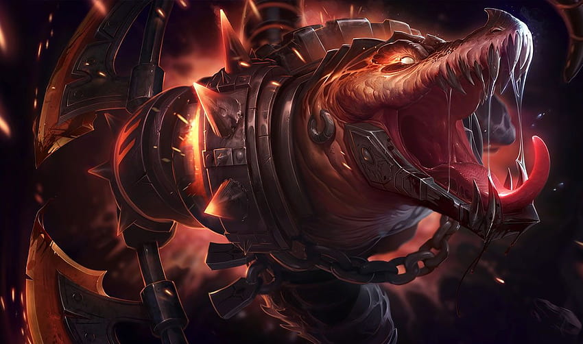 Scorched Earth Renekton League Of Legends Hd Wallpaper Pxfuel