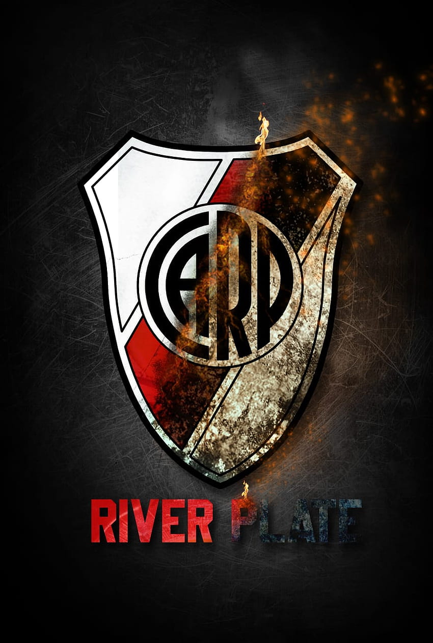 Escudo - River Plate, badge, shield HD phone wallpaper