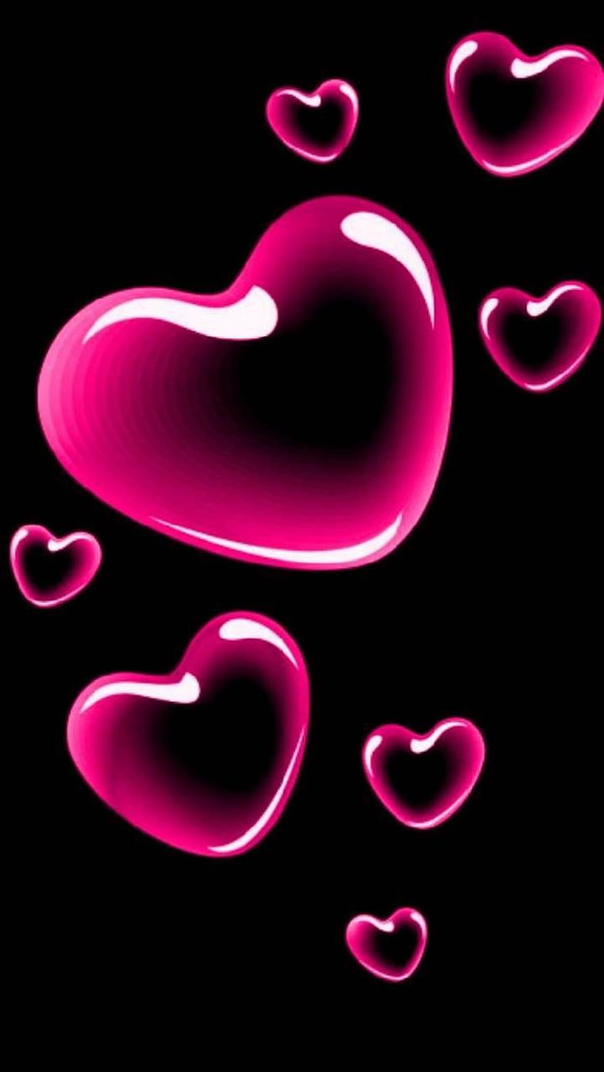 Hearts love by mirapav - 90 now. Browse millions of popula. Heart , iphone love, Love background HD phone wallpaper