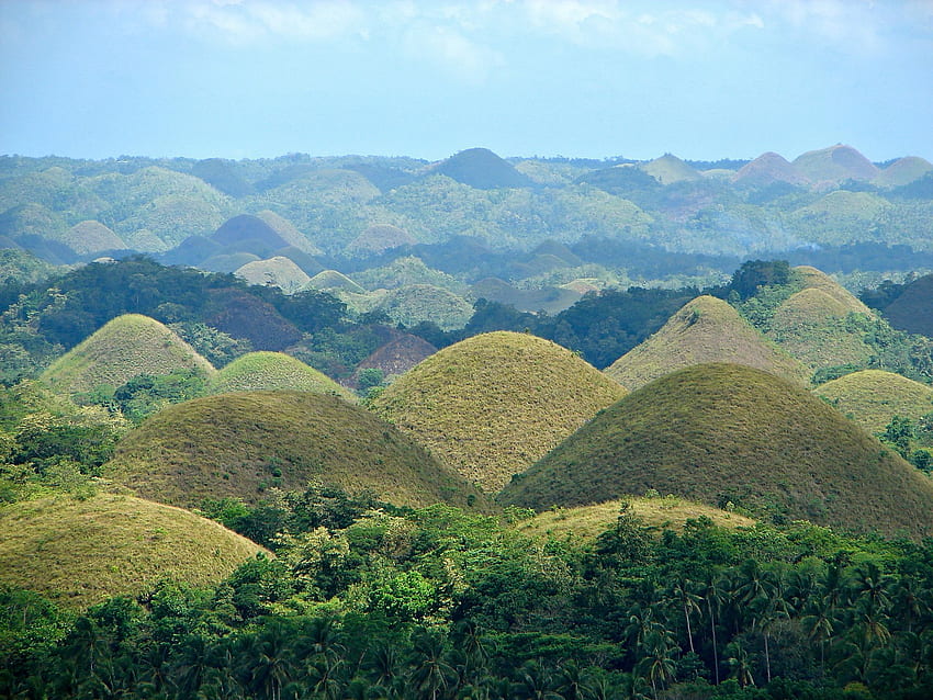 How Did the Chocolate Hills in the Philippines Get Its Name? HD wallpaper
