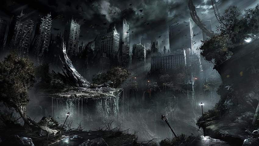 Apokalypse Hintergrund. Apokalypse, Werwolf-Apokalypse und Zombie-Apokalypse, Apokalypse-Stadt HD-Hintergrundbild